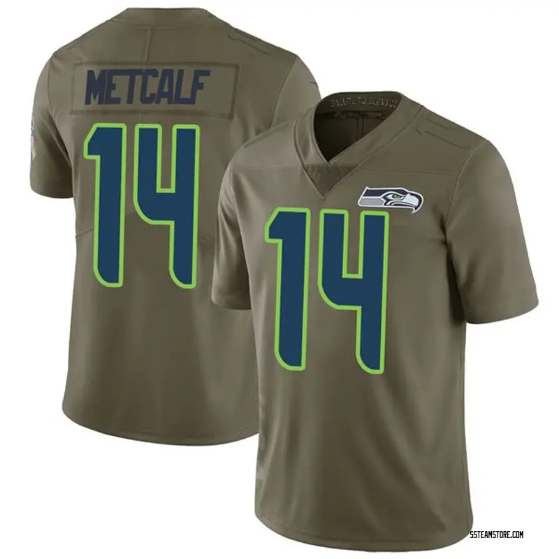 DK Metcalf Jersey 3X 4X 5X XLT-5XLT & Women's S-4XL