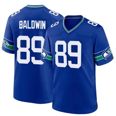 Men's Elite Seattle Seahawks NO.89 Doug Baldwin Team Color Vapor  Untouchable Jersey - Navy