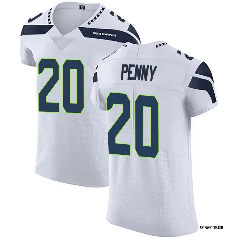 Men's Nike Rashaad Penny College Navy Seattle Seahawks Player Game Jersey