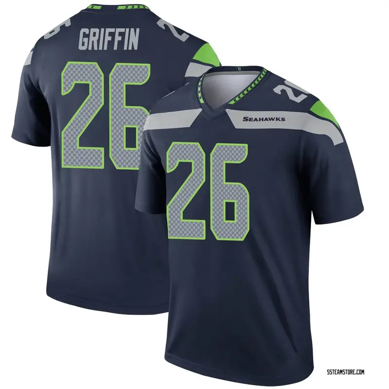 Men's Shaquill Griffin Seattle Seahawks Jersey - Navy Legend