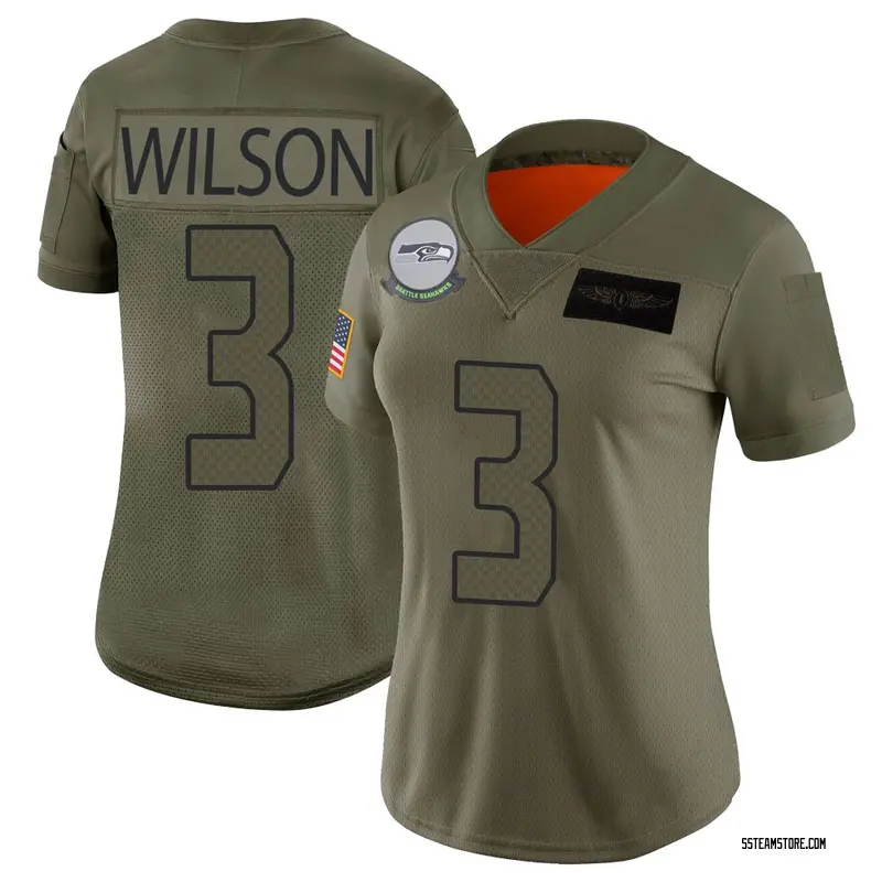 womens white russell wilson jersey