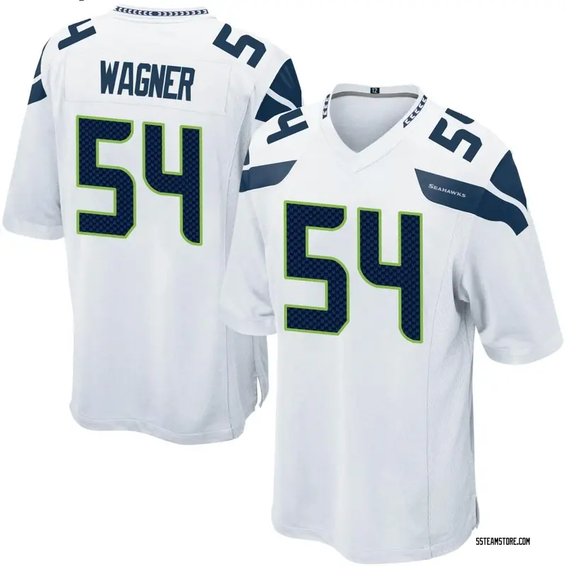 Youth Bobby Wagner Seattle Seahawks Jersey White Game